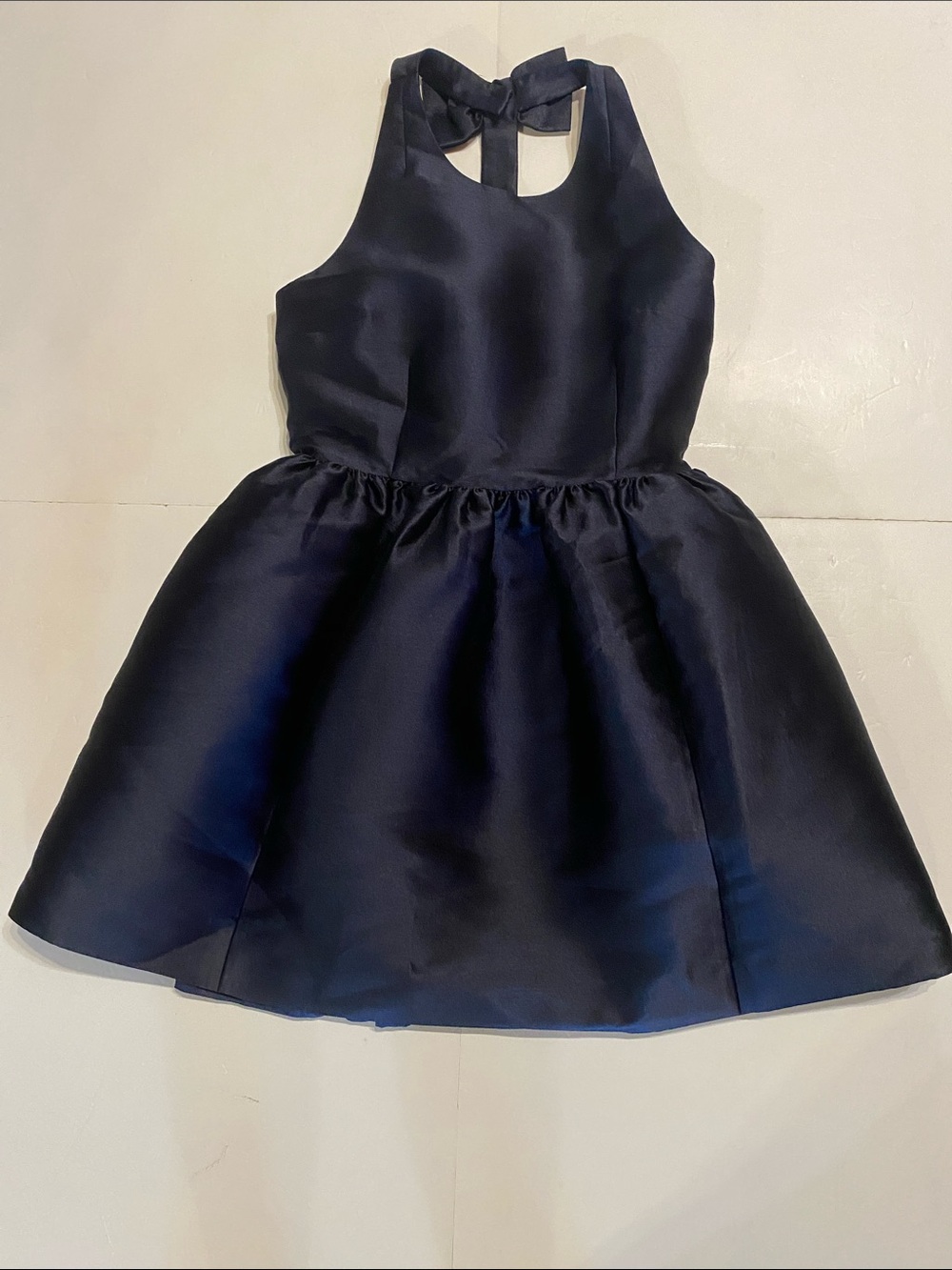 Kate Spade size 10 Navy Halter Bow-Back Party Dress